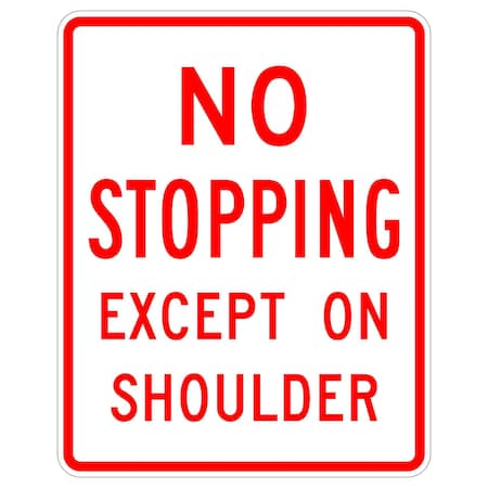 Sign Solutions Usa 48 in Height, 36 in Width, Aluminum, Vertical Rectangle DUS08DWT3648R8-6